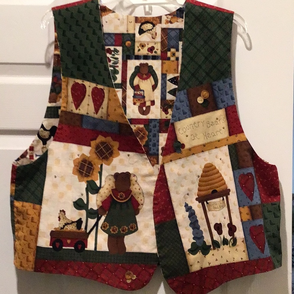 Country Bears At Heart Vest